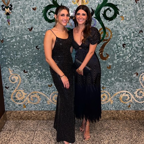 AZULU SUNNY ISLES DRESS DARK BLUE TIGER - Picture 4 of 7